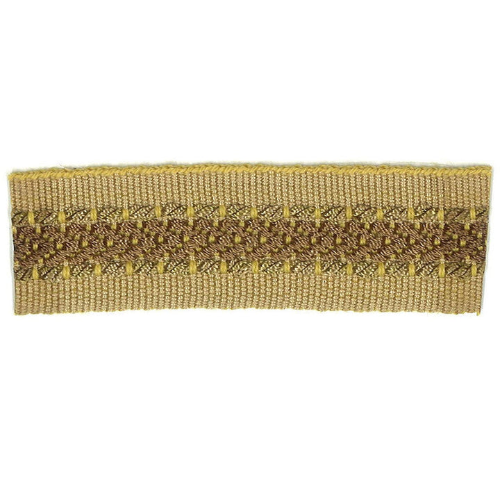 Potter 29 Fawn by Stout Designer Trim ART OF DESIGN TRIM-2 TAPES 100%SVI CHINA Horizontal: 0 and Vertical: 0 1 in - Swanky Fabrics -