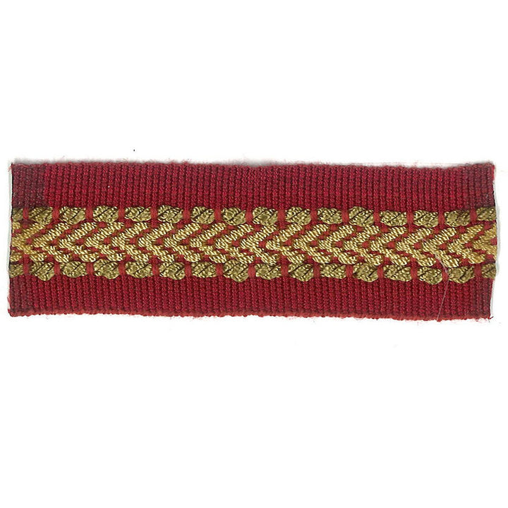 Potter 40 Cardinal by Stout Trim ART OF DESIGN TRIM-2 TAPES 100%SVI CHINA Horizontal: 0 and Vertical: 0 1 in - Fabric Carolina -