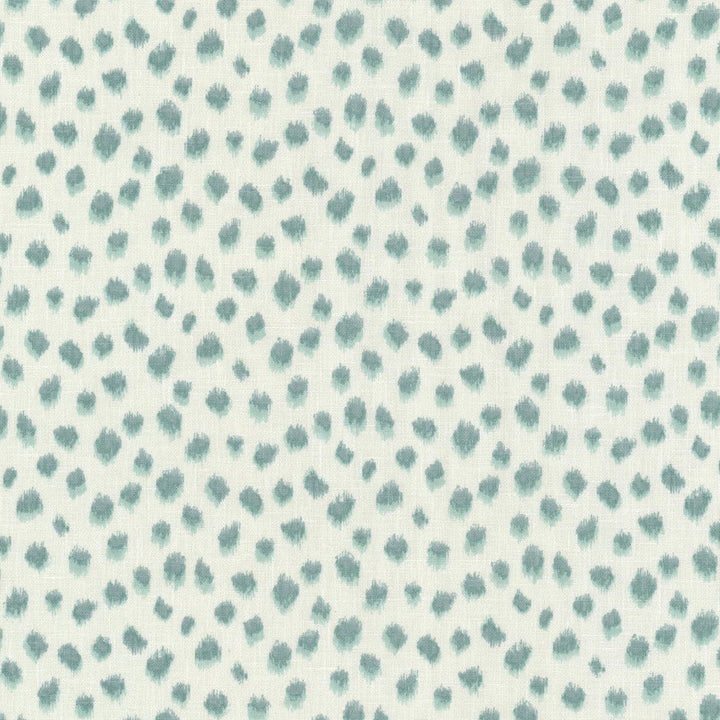 Poulet 1 Spray by Stout Designer Fabric RAINBOW LIBRARY VAPOR/SEAGLASS 68%POL 32%COT INDIA Horizontal: 3.000 and Vertical: 5.000 54 in - Swanky Fabrics -