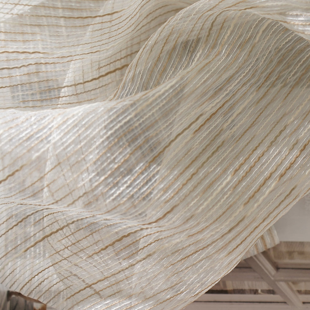 Celestial Powell Chiffon by Europatex Designer Fabric Celestial 100% Polyester 0.1875" V 125.00 inches - Swanky Fabrics -