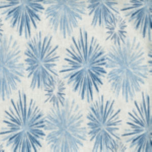 Power Blue Jay by Norbar Fabric CHARADE 100% COTTON DUCK TURKMANISTAN 30,000 WYZENBEEK 9"V 13 1/2"H 54" - Fabric Carolina -
