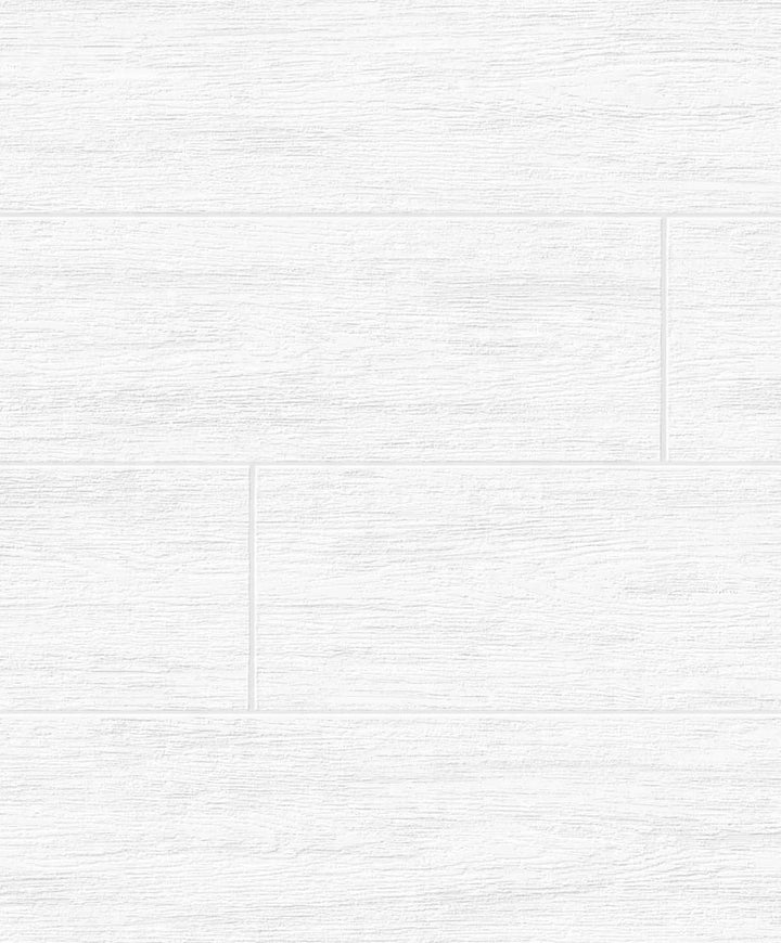 Faux Shiplap Off-White by Seabrook Wallpaper Paintable Peel and Stick Netherlands 31.35 25.2" 20.9" - Fabric Carolina -