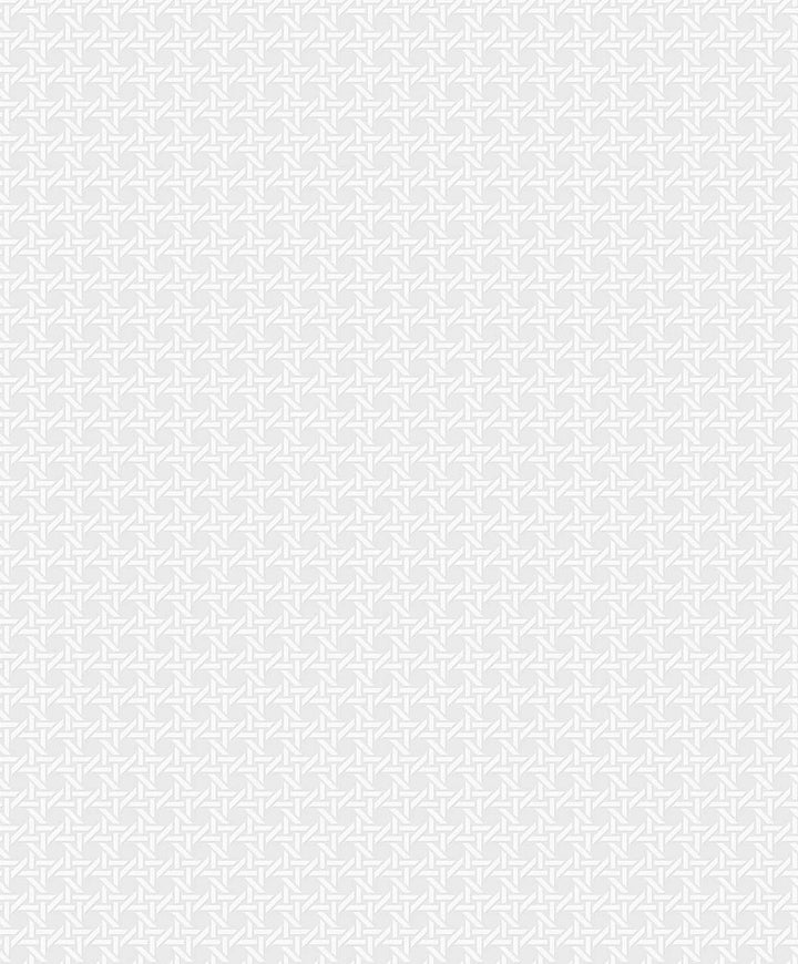 Wicker Off-White by Seabrook Wallpaper Paintable Peel and Stick Netherlands 31.35 25.2" 20.9" - Fabric Carolina -