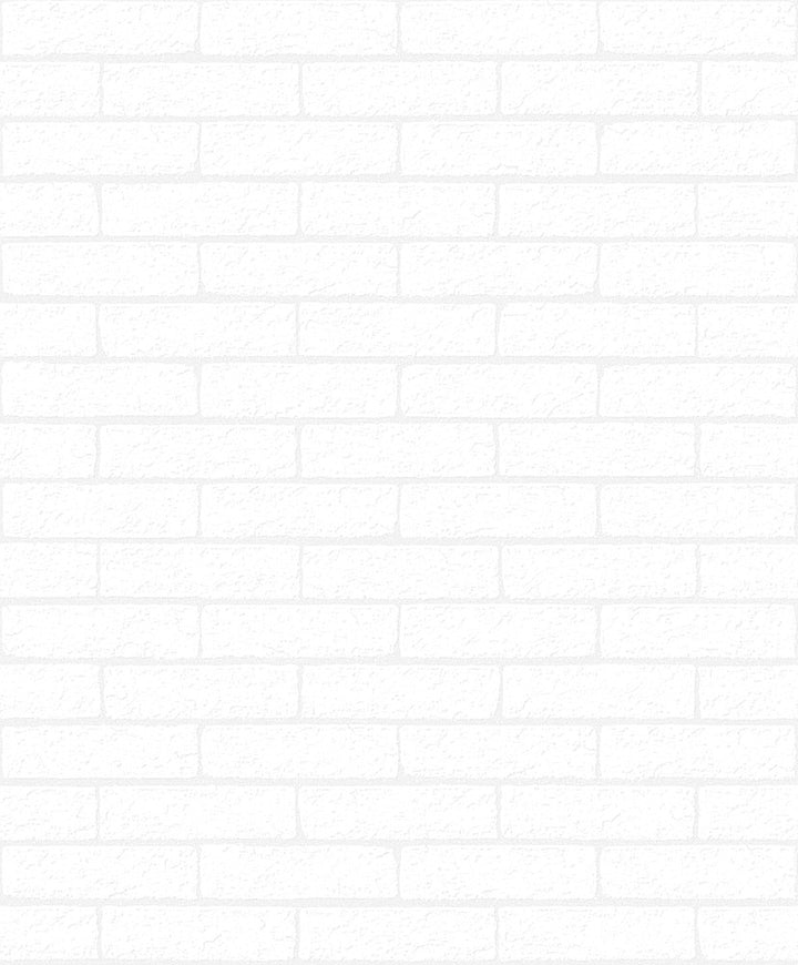 Rustico Faux Brick Off-White by Seabrook Wallpaper Paintable Peel and Stick United States 30.75 25.2" 20.5" - Fabric Carolina -