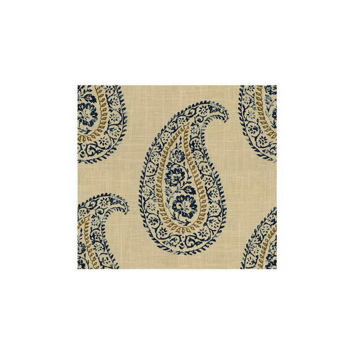 Madira Indigo/Taupe by Baker Lifestyle Fabric Baker Lifestyle Fabric Madira Indigo/TaupeFabric ECHO II LINEN - 55%;COTTON - 45% China </p><p>Repeat: H: 13.5, V: 12.5 54 - Fabric Carolina -