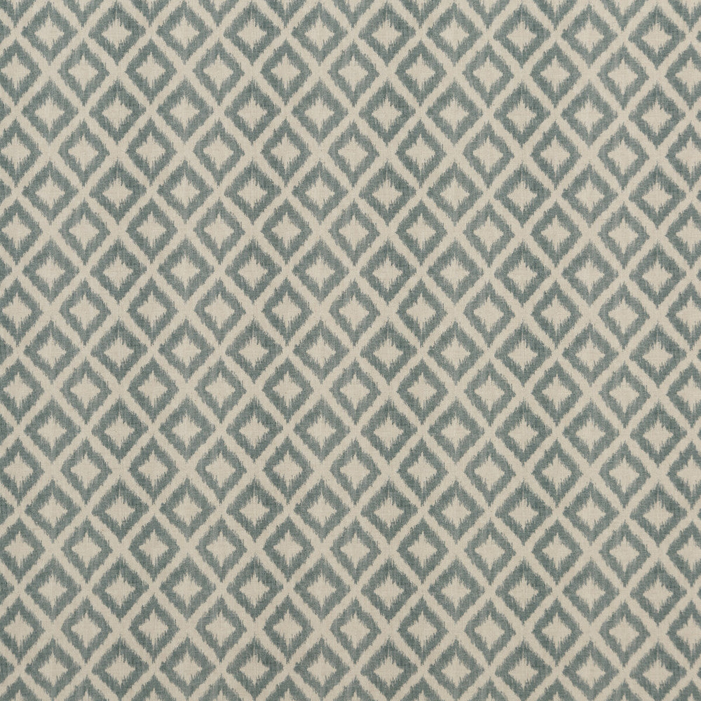 Salsa Diamond Aqua by Baker Lifestyle Fabric Baker Lifestyle Fabric Salsa Diamond AquaFabric CARNIVAL COTTON - 90%;LINEN - 10% United Kingdom </p><p>Repeat: H: 6.698, V: 7.88 53.978 - Fabric Carolina -