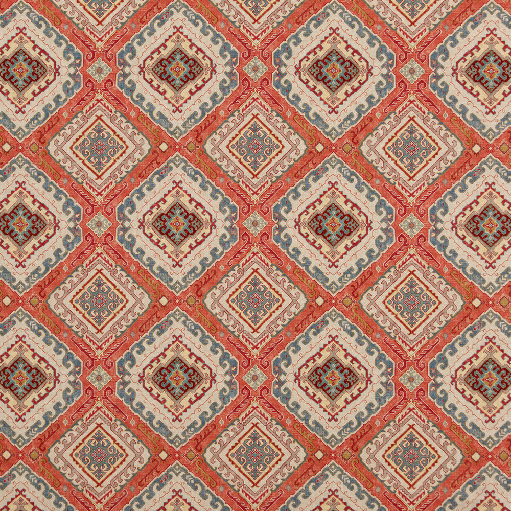 Rozel Spice by Baker Lifestyle Fabric CARNIVAL COTTON - 90%;LINEN - 10% United Kingdom HEAVY Horizontal: 13.593 and Vertical: 13.396 54.372 - Fabric Carolina -