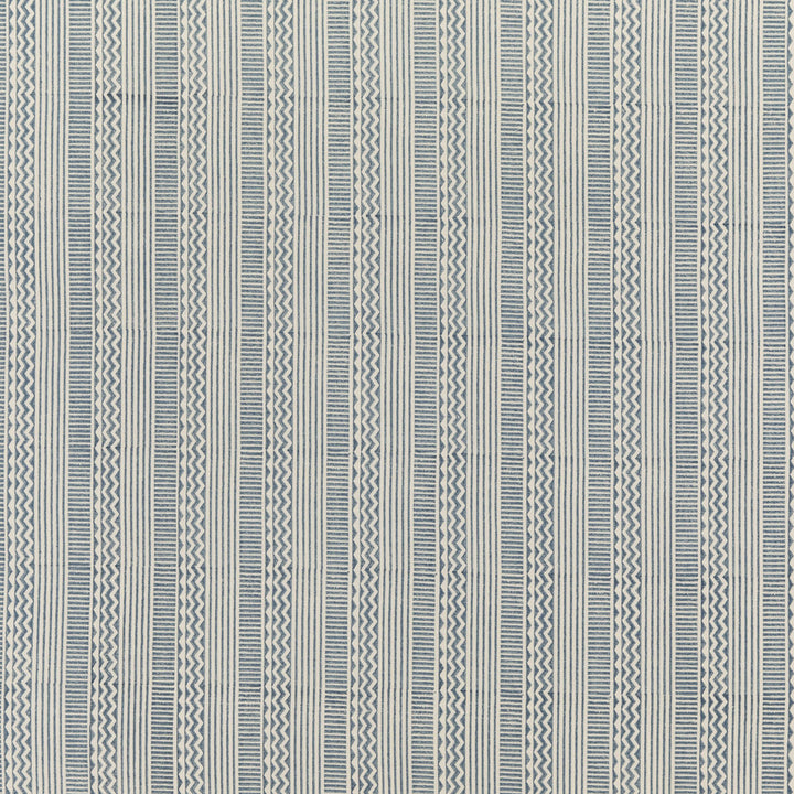 Tolosa Indigo by Baker Lifestyle Fabric HOMES & GARDENS III COTTON - 100% India HEAVY Horizontal: 4.728 and Vertical: 0.788 52.008 - Fabric Carolina -