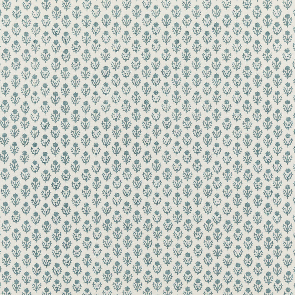 Avila Soft Blue by Baker Lifestyle Fabric HOMES & GARDENS III COTTON - 100% India Horizontal: 6.698 and Vertical: 5.516 53.584 - Fabric Carolina -