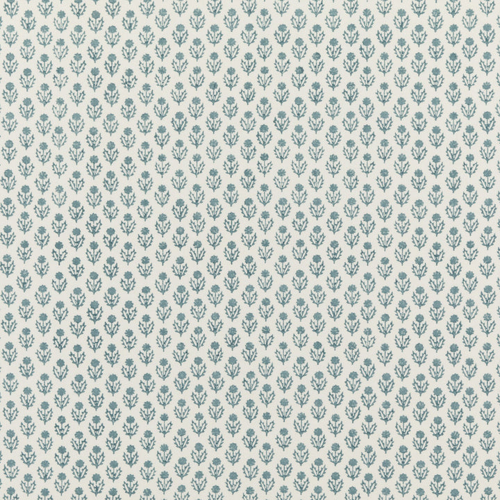 Avila Soft Blue by Baker Lifestyle Fabric HOMES & GARDENS III COTTON - 100% India - Horizontal: 6.698 and Vertical: 5.516 53.584 - Fabric Carolina -