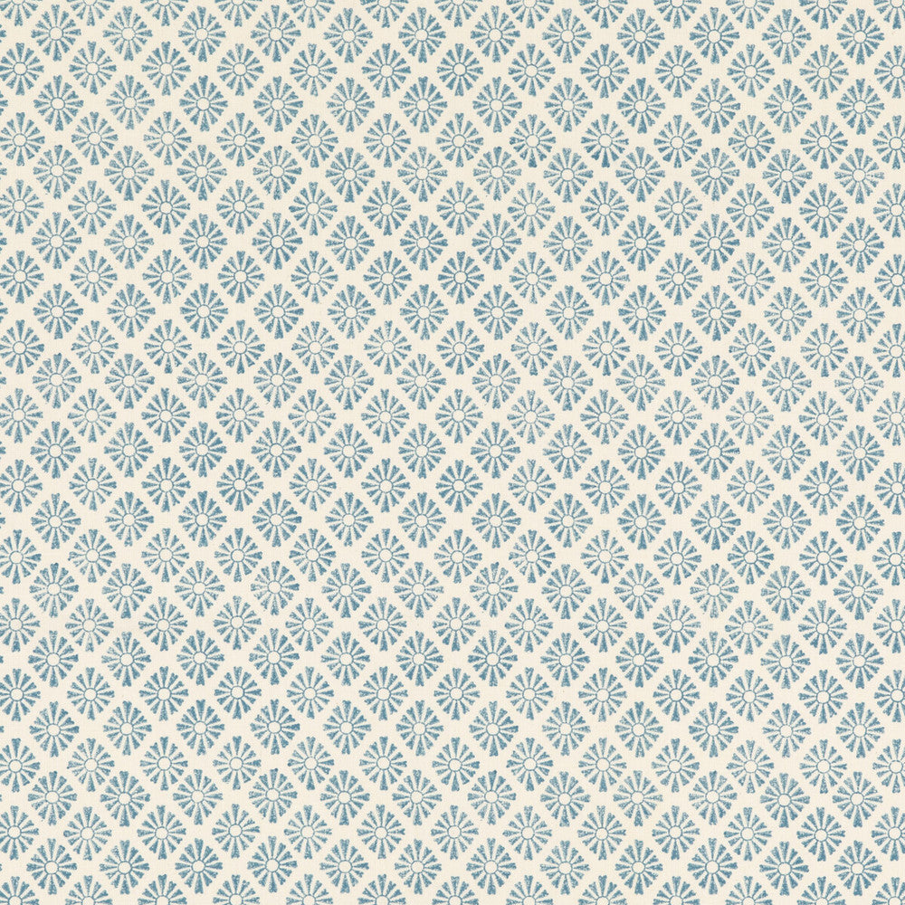 Sunburst Denim by Baker Lifestyle Fabric FIESTA COTTON - 100% India HEAVY Horizontal: 1.97 and Vertical: 1.97 53.19 - Fabric Carolina -