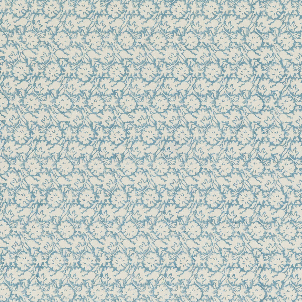 Flower Press Soft Blue by Baker Lifestyle Fabric BLOCK PARTY COTTON - 100% India Horizontal: 5.91 and Vertical: 5.91 53.19 - Fabric Carolina -
