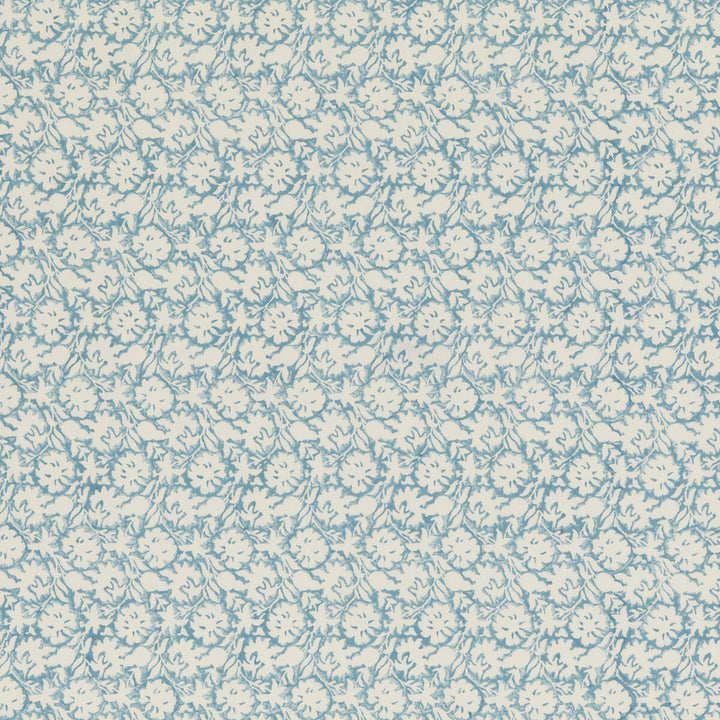 Flower Press Soft Blue by Baker Lifestyle Fabric BLOCK PARTY COTTON - 100% India - Horizontal: 5.91 and Vertical: 5.91 53.19 - Fabric Carolina -