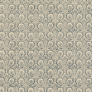 Pollen Trail Indigo by Baker Lifestyle Fabric