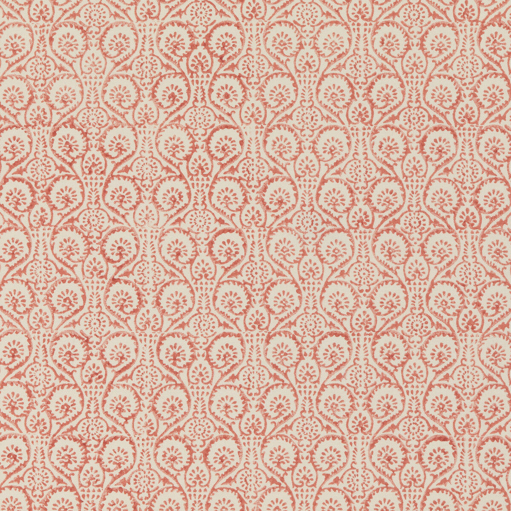 Pollen Trail Rustic Red by Baker Lifestyle Designer Fabric BLOCK PARTY LINEN - 56%;COTTON - 44% India Horizontal: 5.91 and Vertical: 5.516 53.978 - Swanky Fabrics -