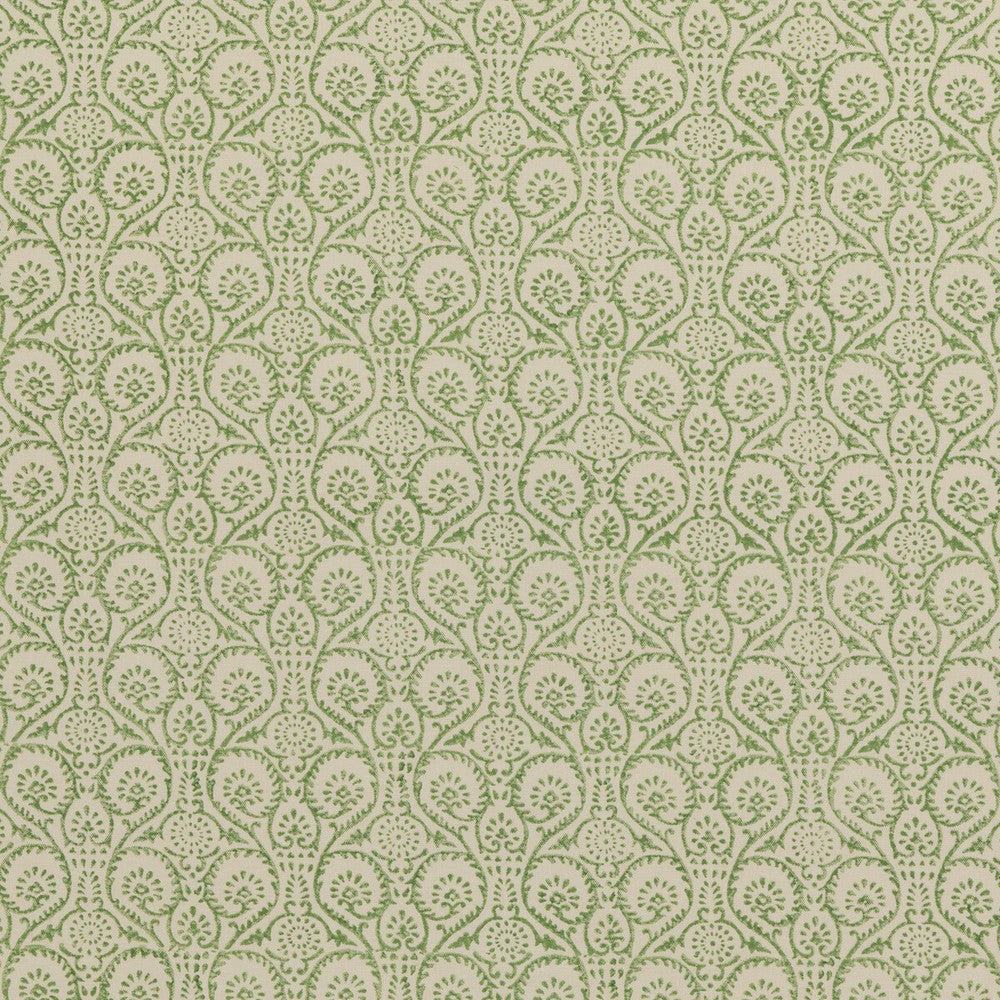 Pollen Trail Green by Baker Lifestyle Designer Fabric BLOCK PARTY LINEN - 56%;COTTON - 44% India Horizontal: 5.91 and Vertical: 5.516 53.978 - Swanky Fabrics -
