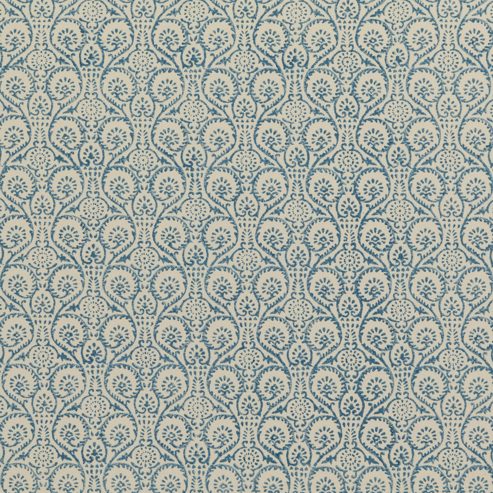 Pollen Trail Soft Blue by Baker Lifestyle Fabric BLOCK PARTY LINEN - 56%;COTTON - 44% India Horizontal: 5.91 and Vertical: 5.516 53.978 - Fabric Carolina -