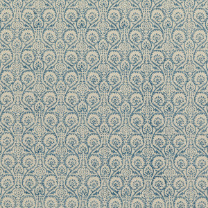 Pollen Trail Soft Blue by Baker Lifestyle Fabric