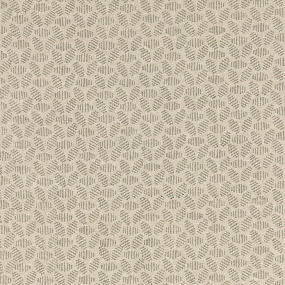Bumble Bee Stone by Baker Lifestyle Fabric Baker Lifestyle Fabric Bumble Bee StoneFabric BLOCK PARTY LINEN - 100% India </p><p>Repeat: H: 4.728, V: 2.364 52.796 - Fabric Carolina -