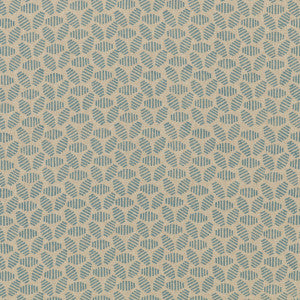 Bumble Bee Soft Blue by Baker Lifestyle Fabric