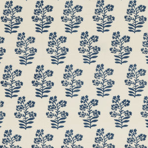 Wild Flower Indigo by Baker Lifestyle Fabric