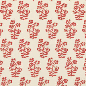 Wild Flower Rustic Red by Baker Lifestyle Fabric