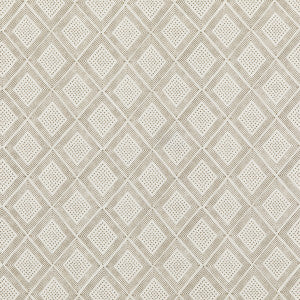 Block Trellis Stone by Baker Lifestyle Fabric