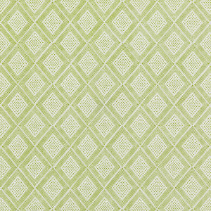 Block Trellis Green by Baker Lifestyle Fabric
