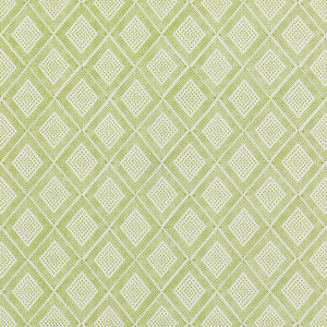 Block Trellis Green by Baker Lifestyle Fabric