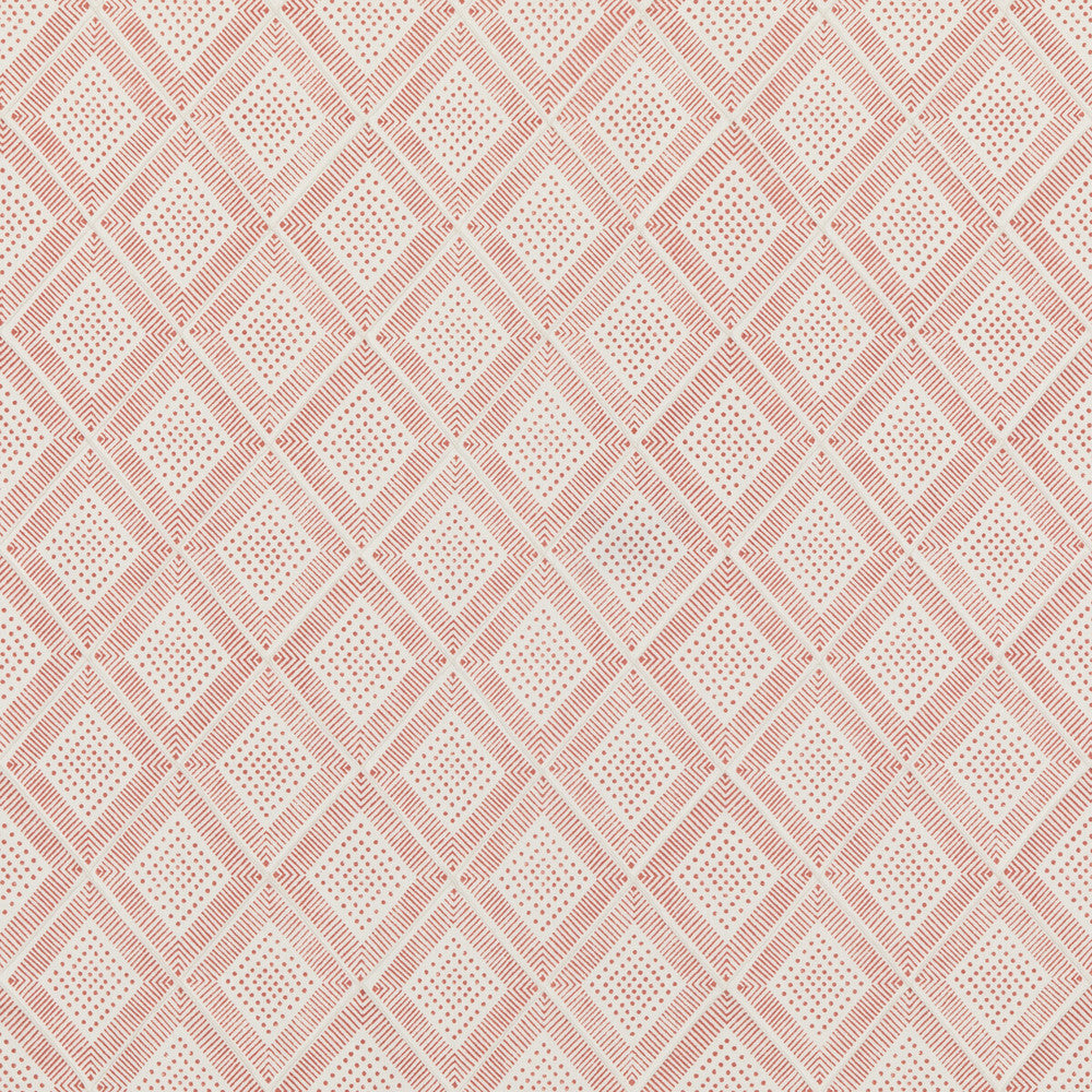 Block Trellis Fuchsia by Baker Lifestyle Fabric BLOCK PARTY COTTON - 59%;LINEN - 41% India - Horizontal: 5.122 and Vertical: 5.91 52.796 - Fabric Carolina -
