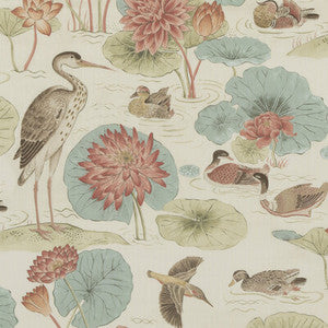 Ellingham Aqua by Baker Lifestyle Fabric