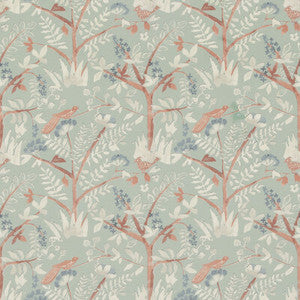 Lulworth Aqua by Baker Lifestyle Fabric