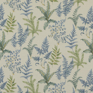 Ferndown Blue by Baker Lifestyle Fabric