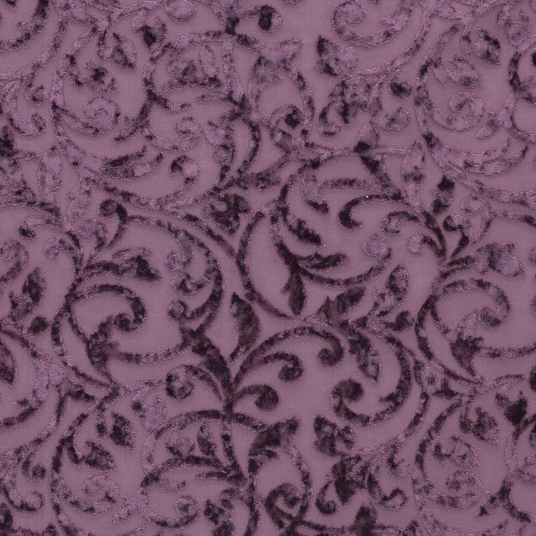 Pippa # 201 Plum by Maxwell Fabric STUDIO-MAYFAIR 100% POLYESTER INDIA </p><p>Repeat: Horizontal: H-13.75 and Vertical: V-14.5 55" - Fabric Carolina -