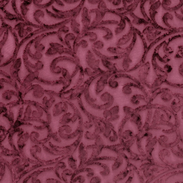 Pippa # 302 Rouge by Maxwell Fabric STUDIO-MAYFAIR 100% POLYESTER INDIA </p><p>Repeat: Horizontal: H-13.75 and Vertical: V-14.5 55" - Fabric Carolina -