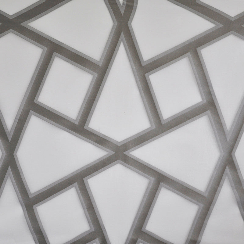 Pearly Gate # 601 Silver by Maxwell Fabric SHEER HEAVEN 100% POLYESTER TURKEY See sample </p><p>Repeat: Horizontal: 31.5 and Vertical: 35.4" 118" - Fabric Carolina -