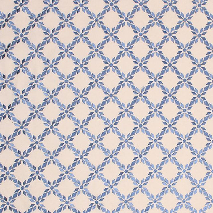 Mosaic Trellis Cadet by RM CoCo Fabric