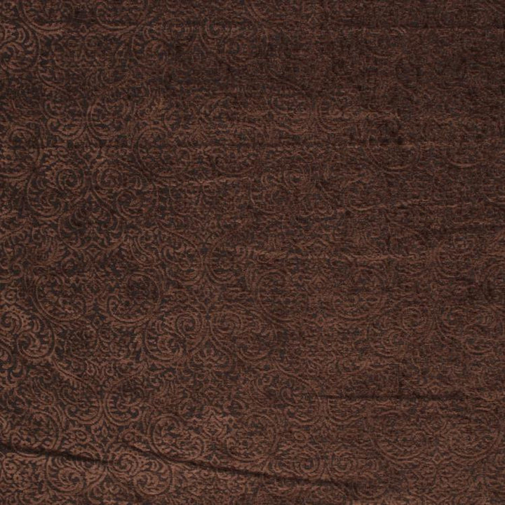 Sanremo Scroll Black Walnut by RM CoCo Fabric