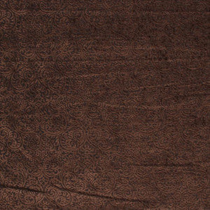 Sanremo Scroll Black Walnut by RM CoCo Fabric