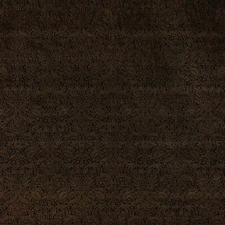 Sanremo Scroll Black Walnut by RM CoCo Fabric