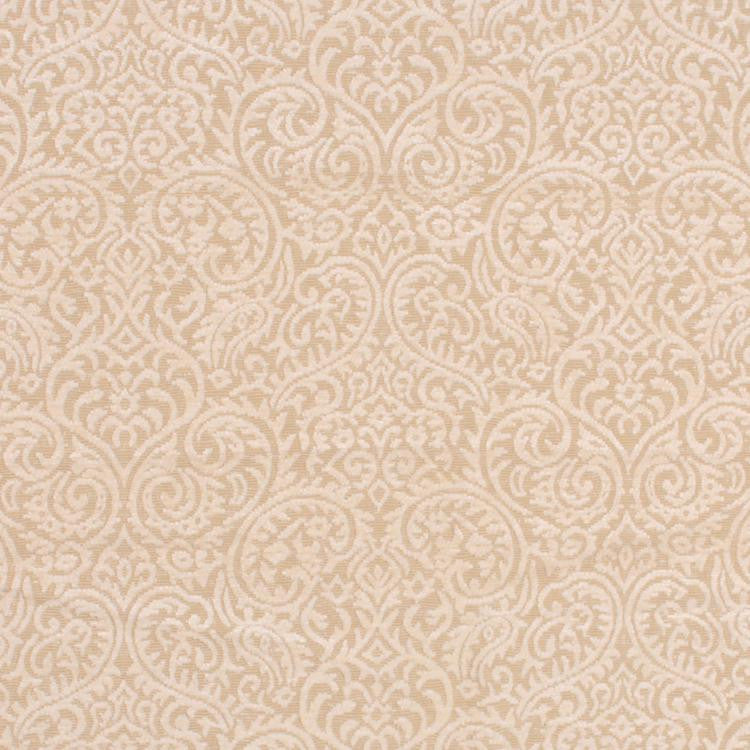 Sanremo Scroll White Chocolate by RM CoCo Fabric