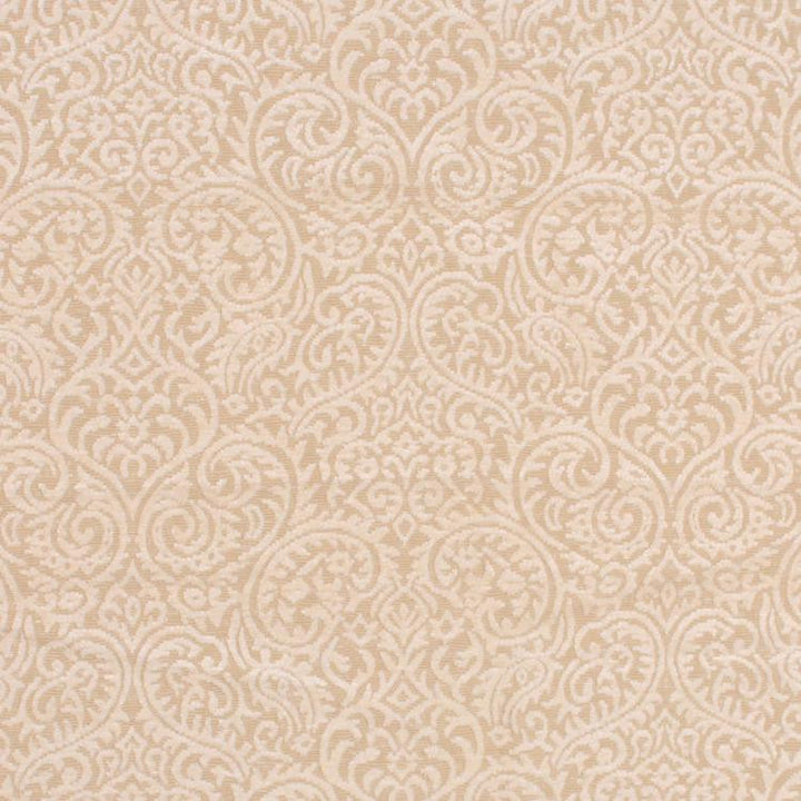 Sanremo Scroll White Chocolate by RM CoCo Fabric