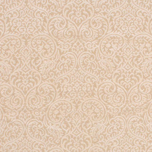 Sanremo Scroll White Chocolate by RM CoCo Fabric