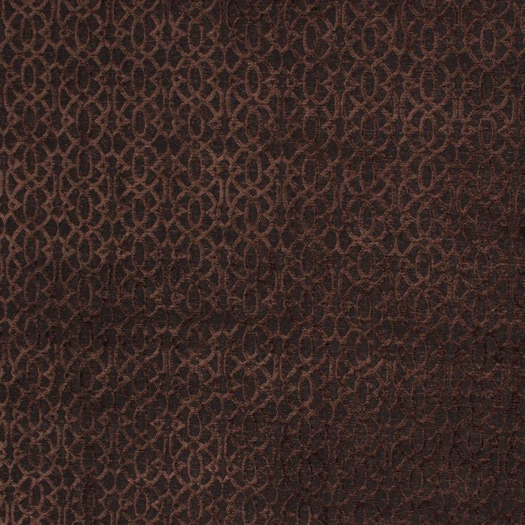 Rapallo Trellis Black Walnut by RM CoCo Fabric