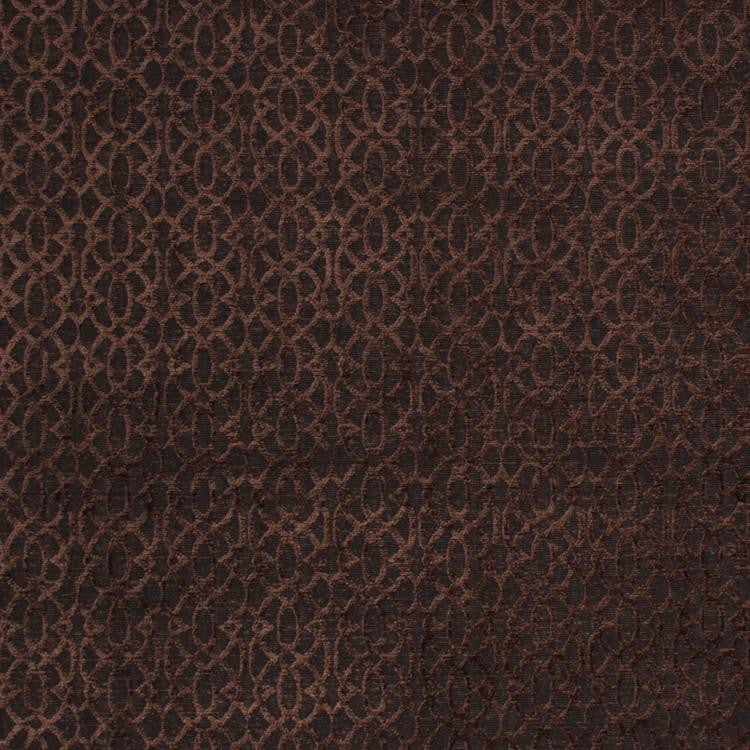 Rapallo Trellis Black Walnut by RM CoCo Fabric