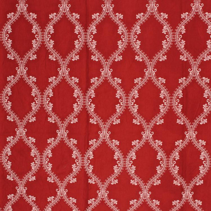 Oakville Trellis Garnet by RM CoCo Fabric