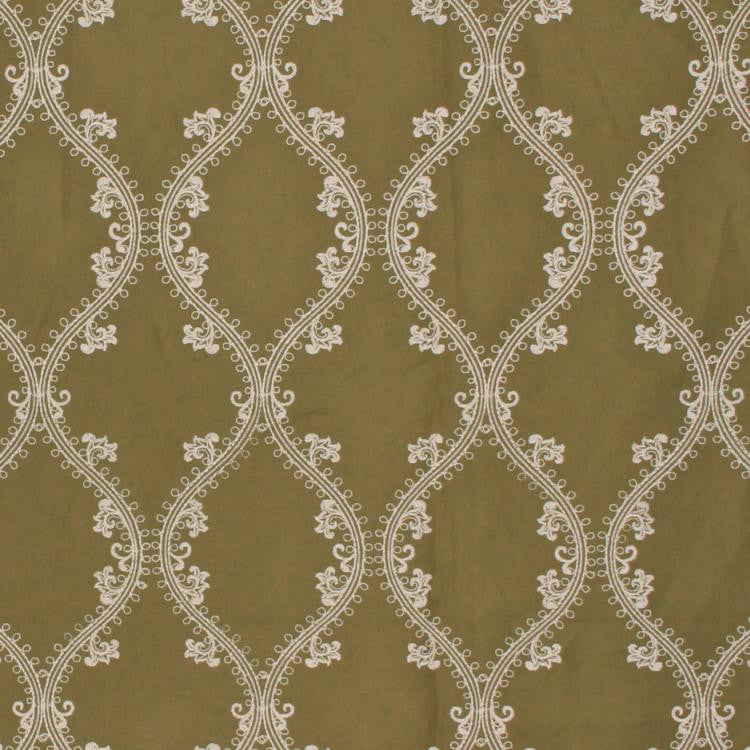Oakville Trellis Olive by RM CoCo Fabric