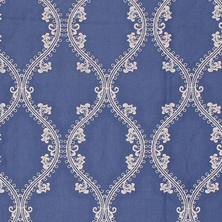 Oakville Trellis Cornflower by RM CoCo Fabric
