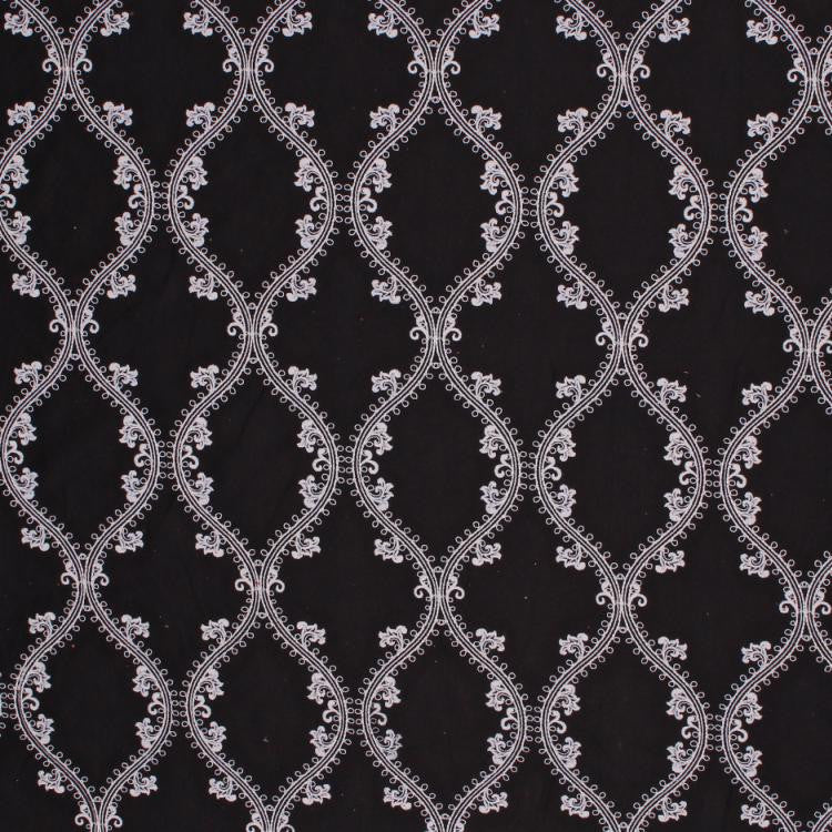 Oakville Trellis Tuxedo by RM CoCo Fabric
