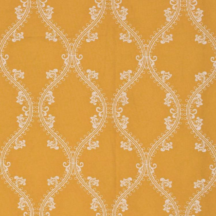 Oakville Trellis Goldenrod by RM CoCo Fabric